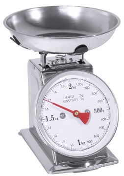 Küchenwaage: bis 2 Kg