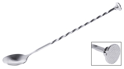 Barlöffel mit Stößel