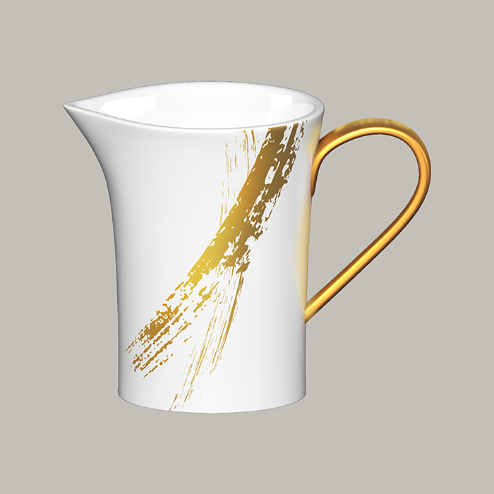 Milchkännchen GOLD STROKE