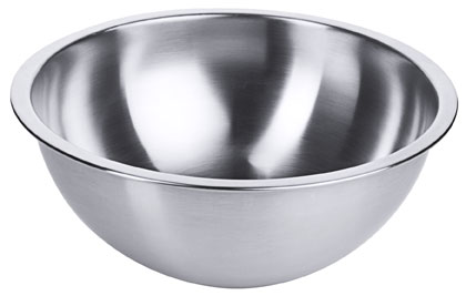 Mixerschüssel, seidenmatt gebürstet