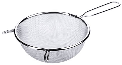 Passiersieb, rund fein