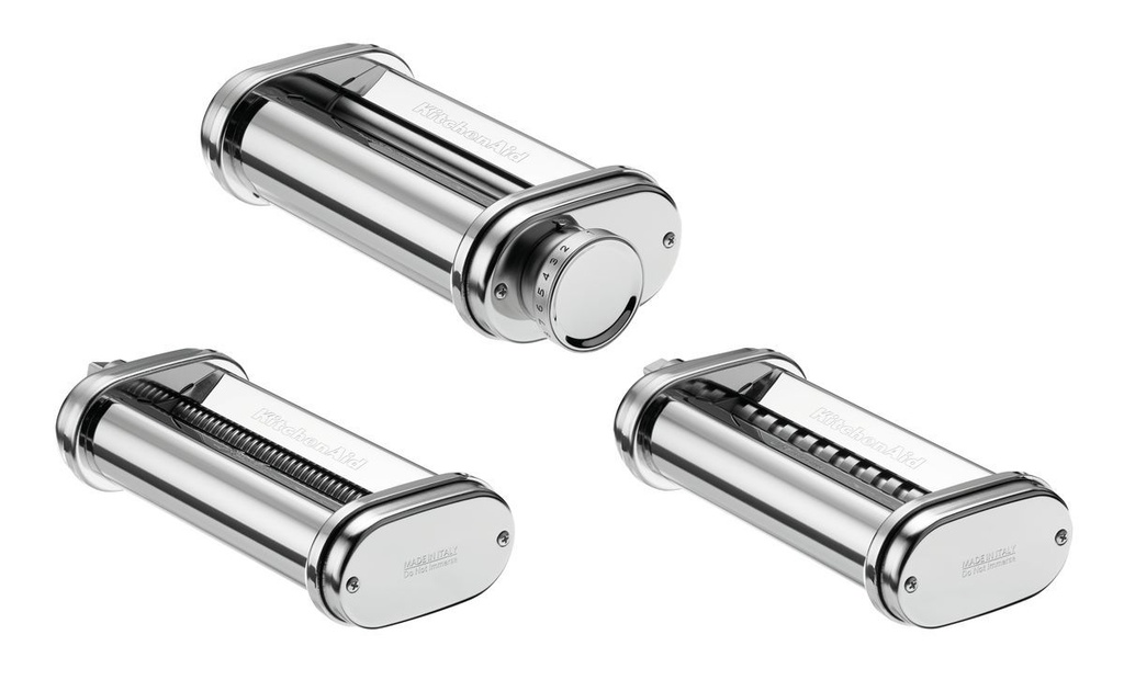 Pasta-Ausrollset, 3-teilig für KitchenAid