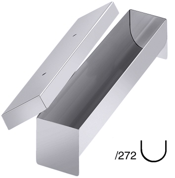 Pastetenform, halbrund