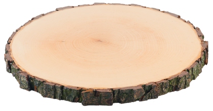 Rindenbrett, rund