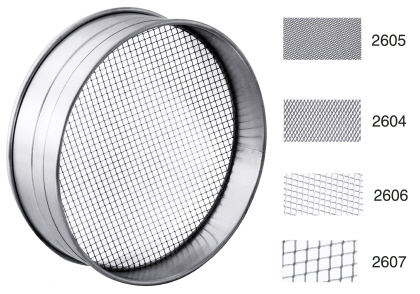 Rundsieb, mittelfein