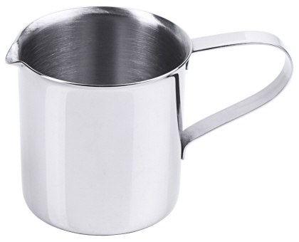 Sahnegießer, hochglanzpoliert