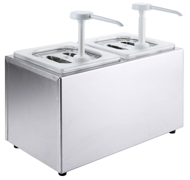 Saucendispenser, 2 Behälter