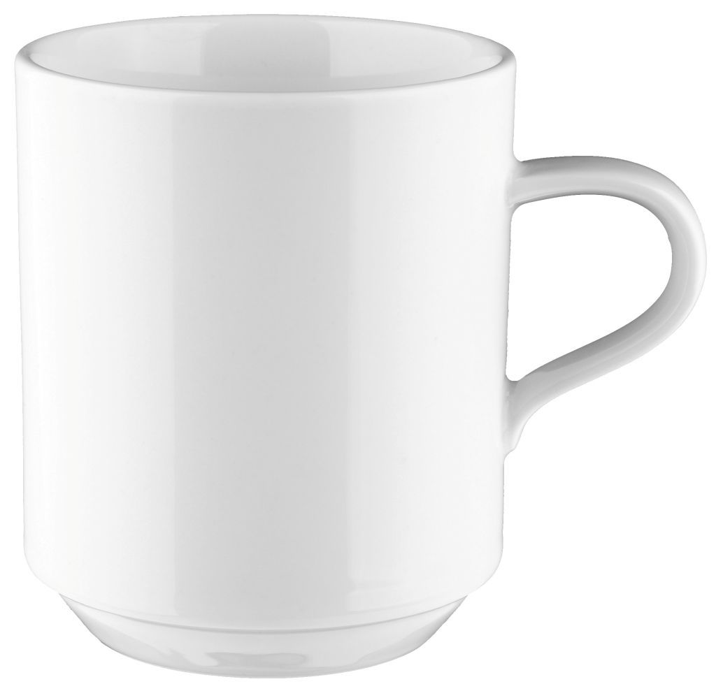 Becher MANDARIN, stapelbar mit Henkel