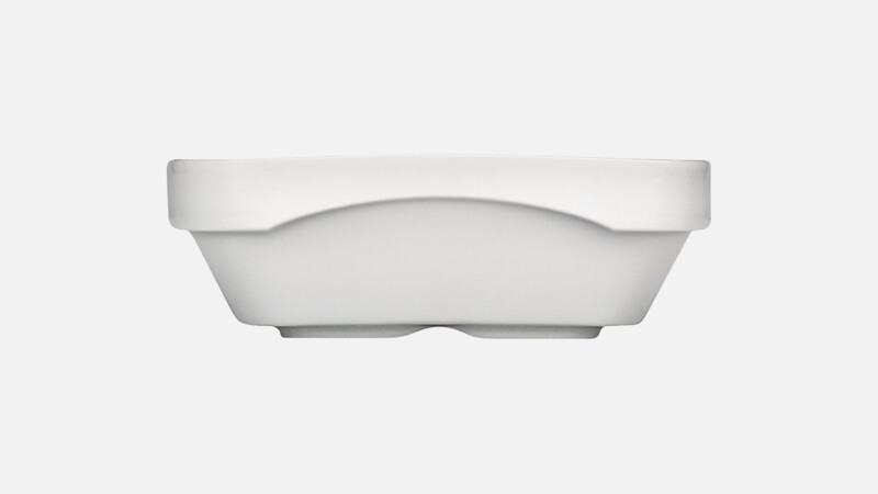 Schale AIRFLOW stapelbar, quadratisch