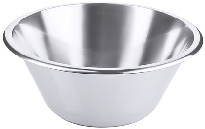 Küchenschüsseln, flach konisch