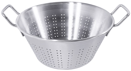 Durchschlag, mit Füßchen