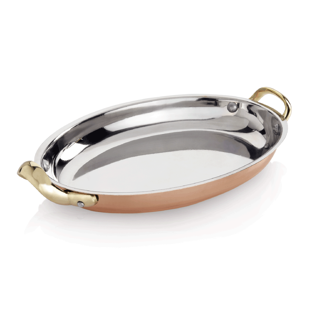 Servierpfannen, oval