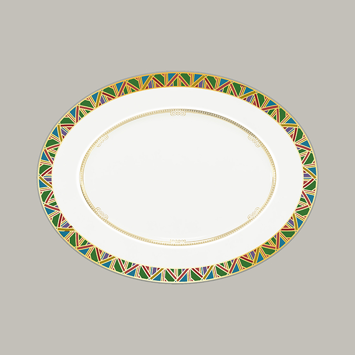 Servierplatte FUTURA, oval