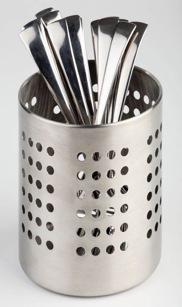 Besteckbehälter, rund