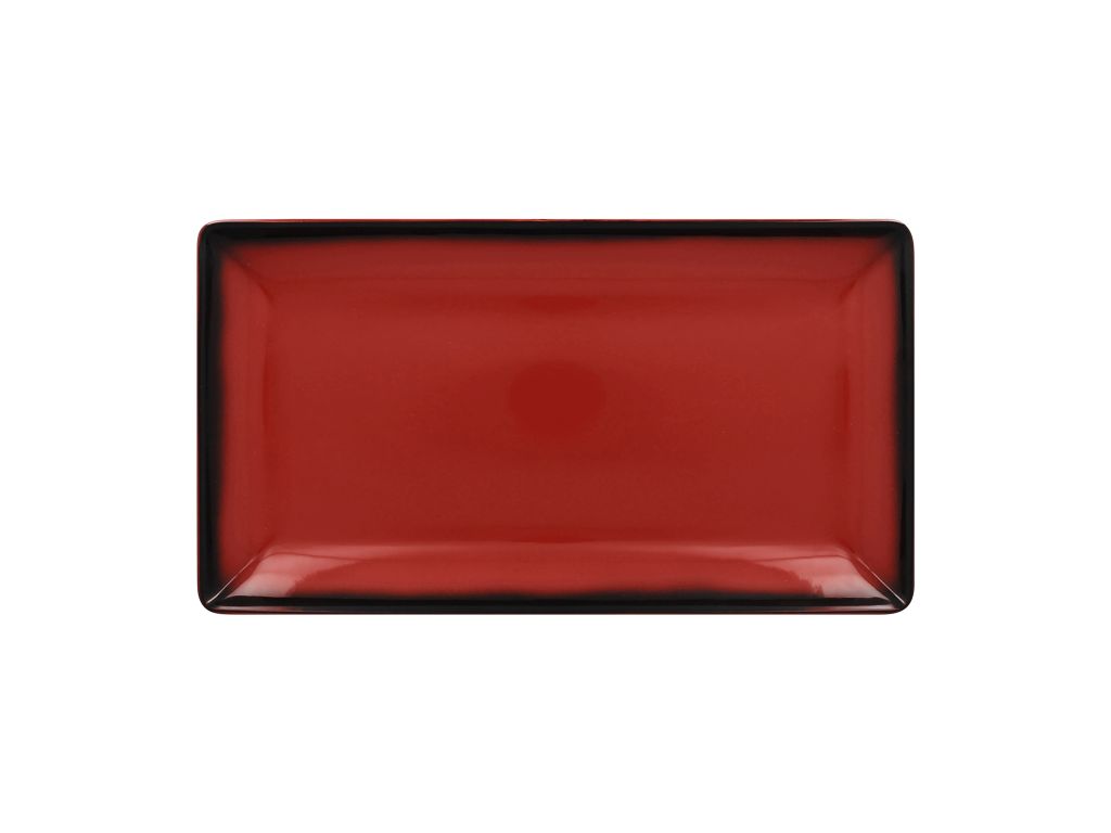 Teller LEA flach, rechteckig