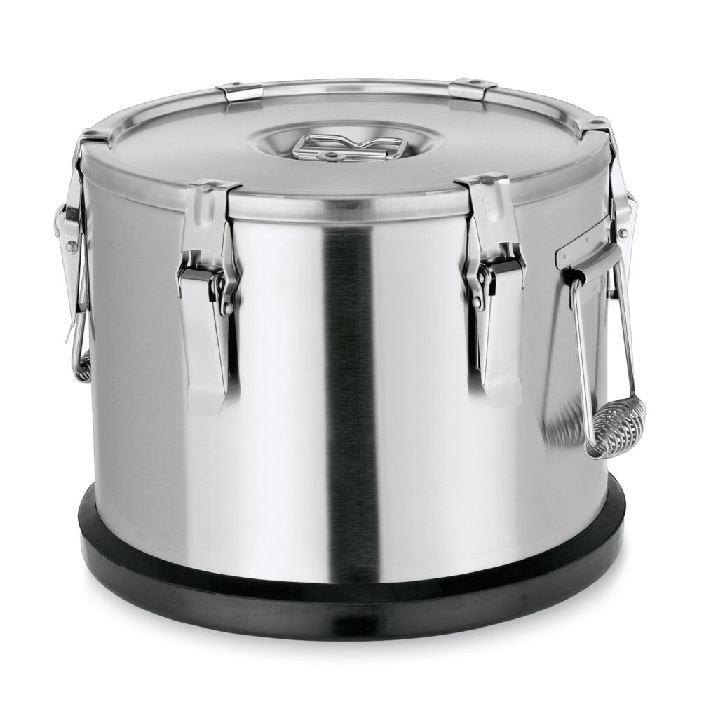 Speisentransportbehälter, mit Fallgriffen