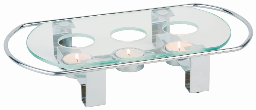 Speisenwärmer, 3-flammig