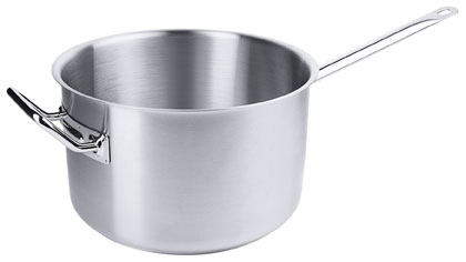 Stielkasserollen, hoch matt poliert