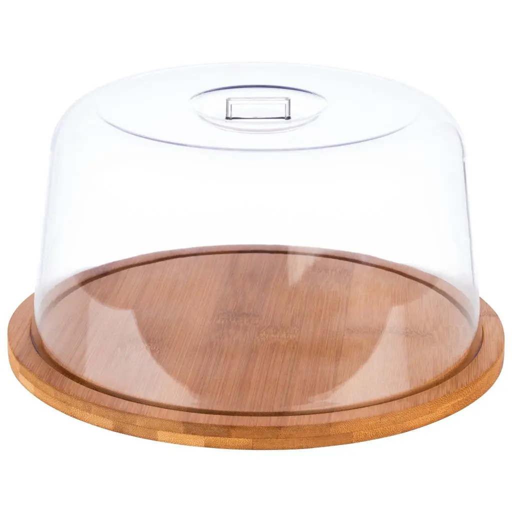 Tablett mit Haube, rund