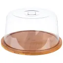 Tablett mit Haube, rund