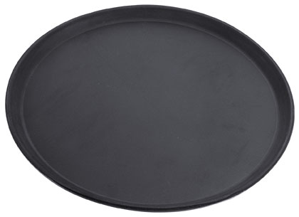 Tabletts, rund rutschfest