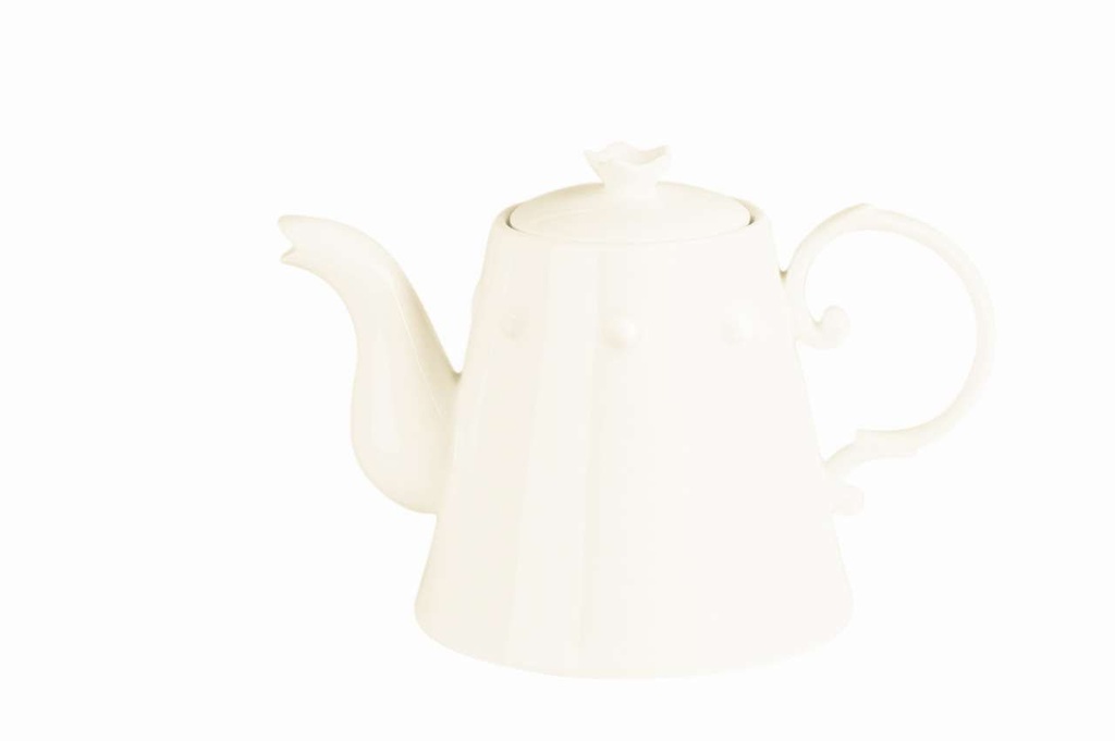 Teekanne WHITE GOLD Princess