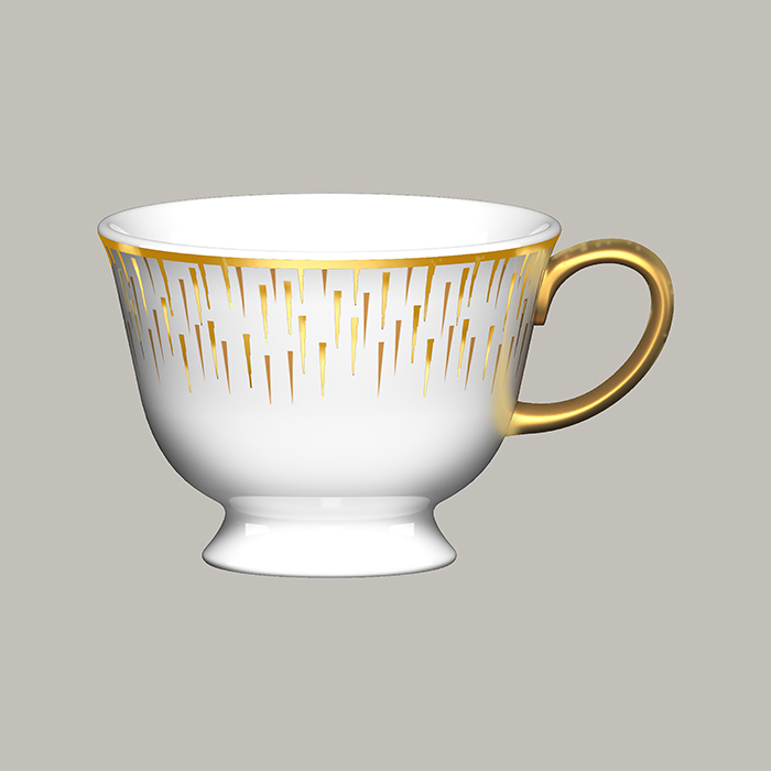Teetasse GOLD DROP
