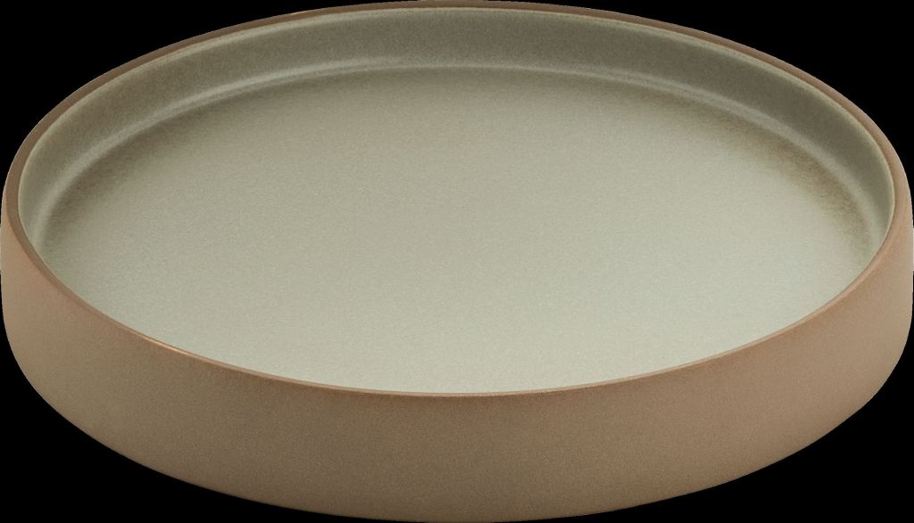 Teller 2IN1 flach/halbtief, rund