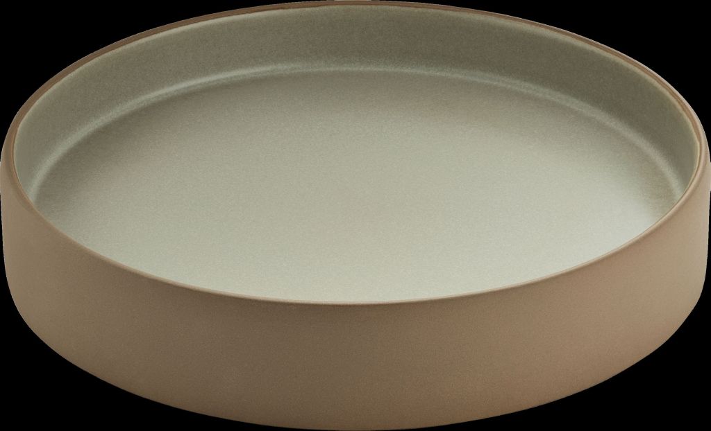 Teller 2IN1 flach/tief, rund