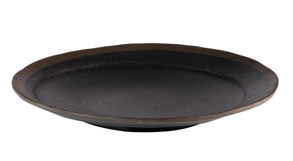 Teller 'Marone' flach