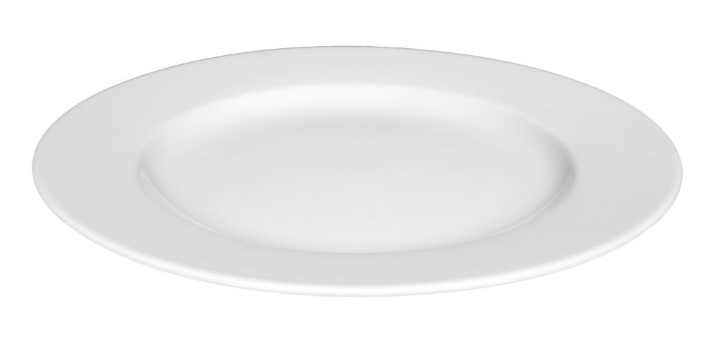 Teller MERAN flach, mit Fahne