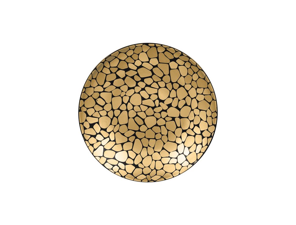 Coup-Teller PEBBLES tief, rund