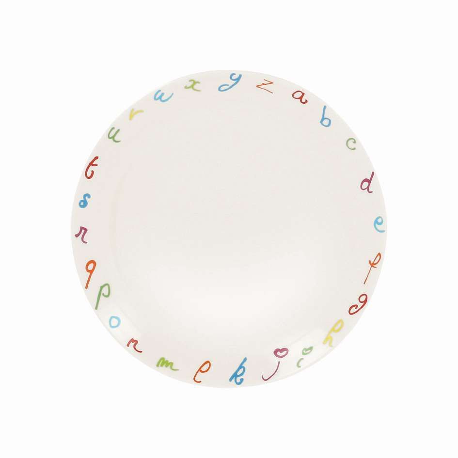 Teller SKOLA flach, rund