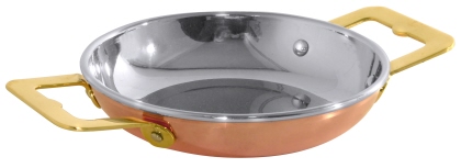 Kupfer-Paellapfanne