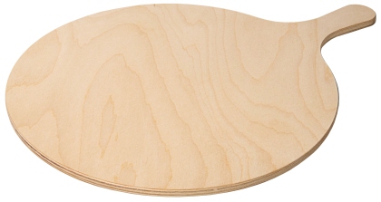 Flammkuchenbrett , rund