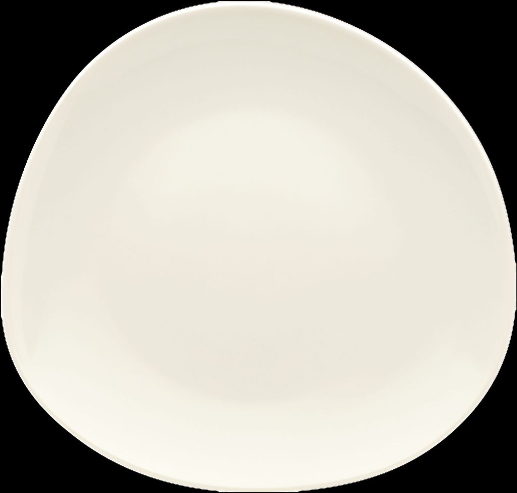 Coup-Teller WELLCOME flach, asymmetrisch