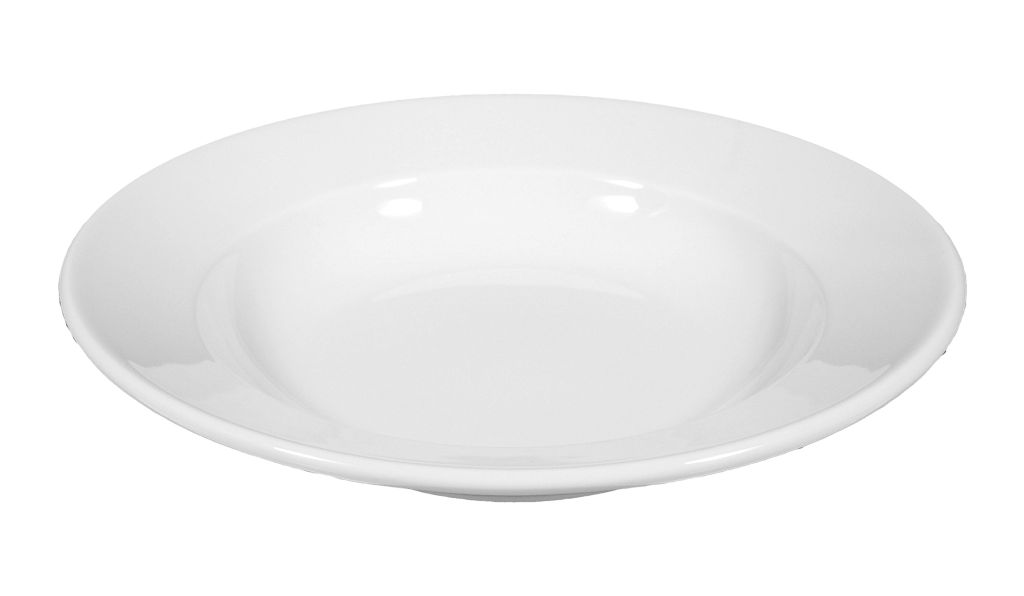 Teller 1/2 DICK tief, mit Fahne