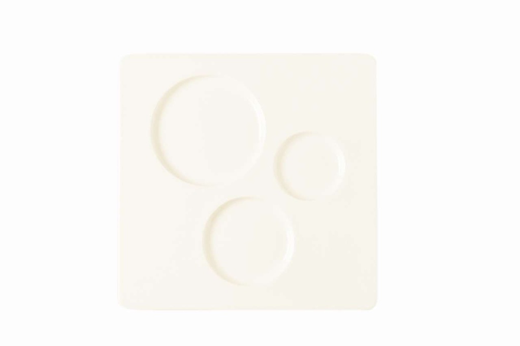 Teller ALLSPICE  Chives flach, quadratisch