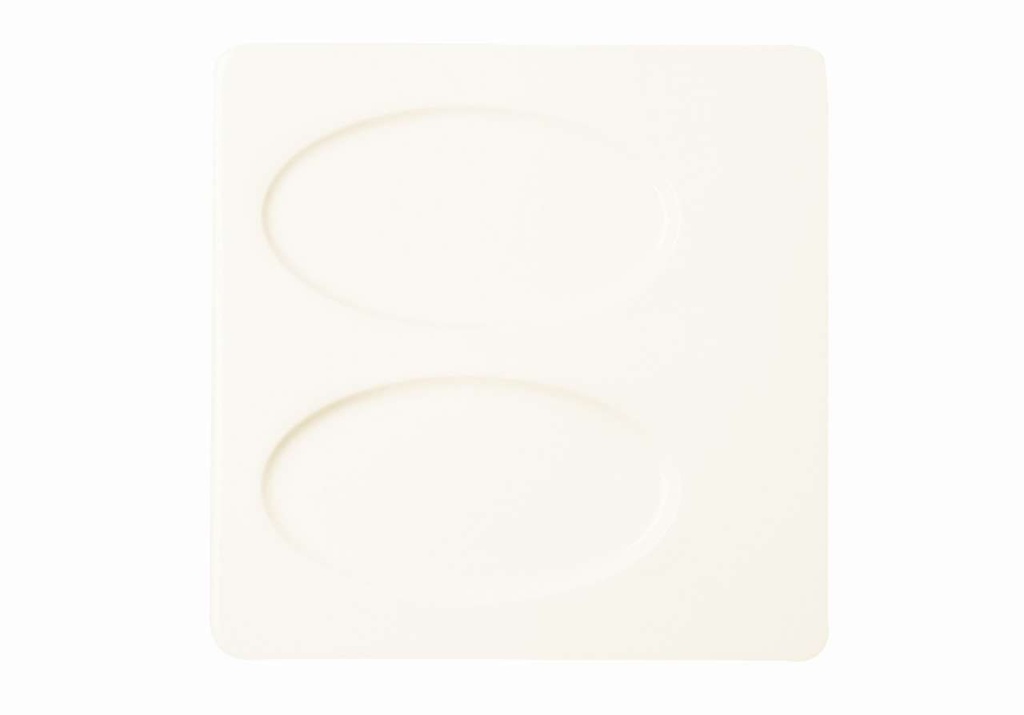 Teller ALLSPICE Angelica flach, quadratisch
