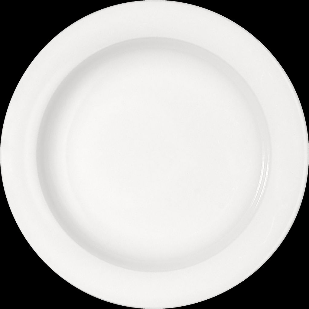 Teller DIMENSION halbtief, rund