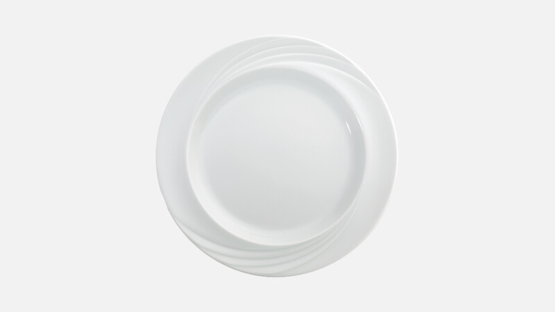 Teller DONNA SENIOR flach, rund