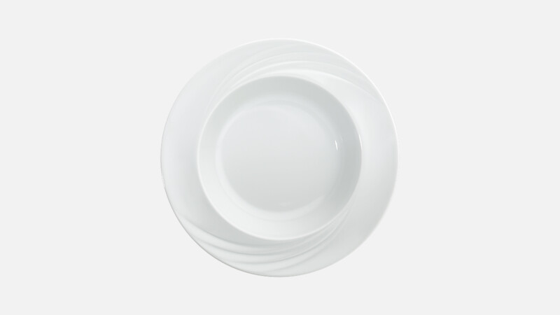 Teller DONNA SENIOR tief, rund