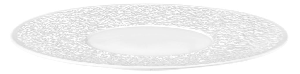 Teller NORI flach, breites Relief