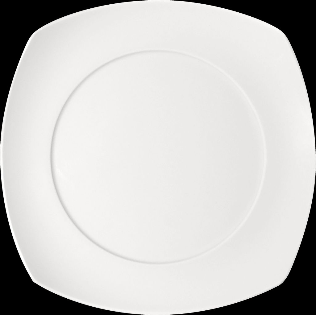 Teller OPTIONS flach, quadratisch