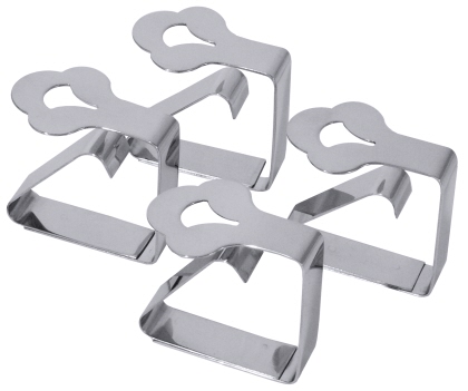 Tischtuchhalter á 4 Stck.