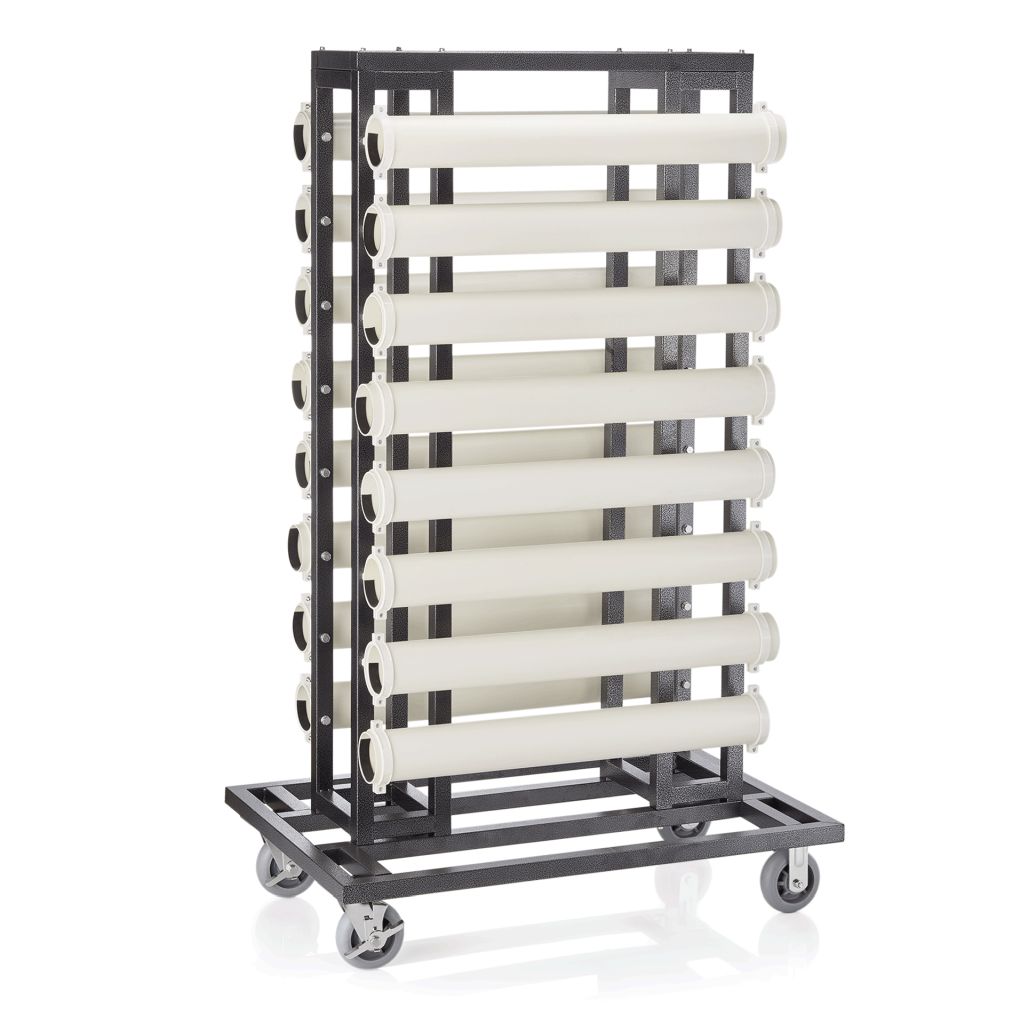 Transportwagen, für 16 Abgrenzungspfosten