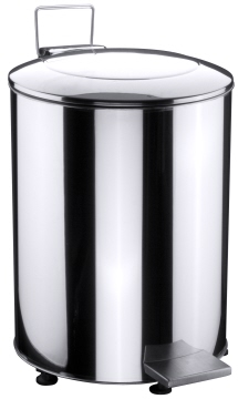 Tretabfallbehälter, auf Füßchen