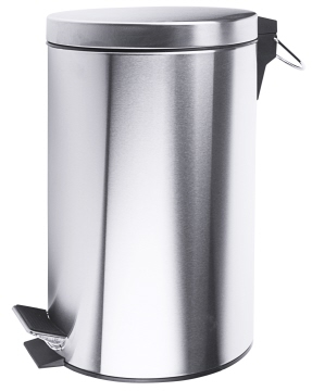 Tretabfallbehälter, hochglanzpoliert