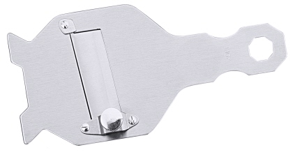 Trüffelhobel, glatte Klinge