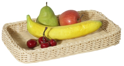 Buffetkorb flach, rechteckig